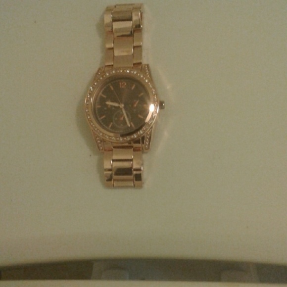 14k rose gold watch